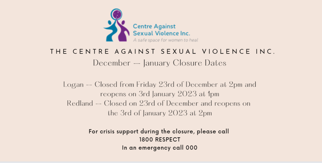 Centre Against Sexual Violence Inc. – A safe space for women to heal